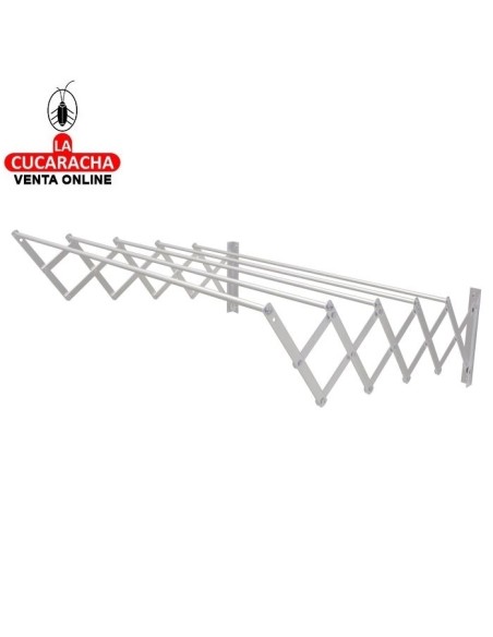 TENDEDERO ROPA EXTENSIBLE INOXIDABLE KIT MODELO 1.