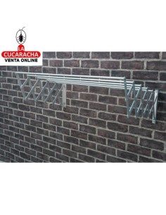 TENDEDERO ROPA EXTENSIBLE INOXIDABLE KIT MODELO 1.