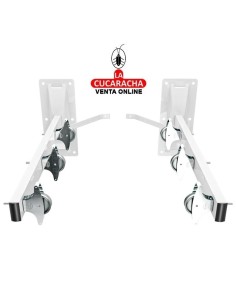 TENDEDERO ROPA LATERAL ACERO MODELO 3.