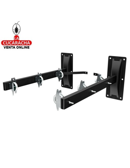 TENDEDERO ROPA LATERAL ACERO MODELO 3.