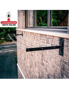 TENDEDERO ROPA LATERAL ACERO MODELO 3.