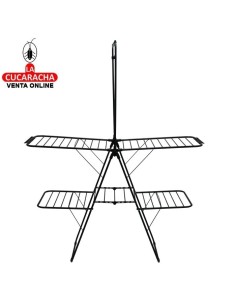 TENDEDERO ROPA VERTICAL ACERO Y PLASTICO MODELO AERIA-T29M.