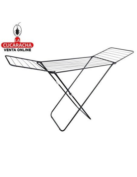TENDEDERO ROPA ALAS PLEGABLES ACERO MODELO AERIA-S18M.