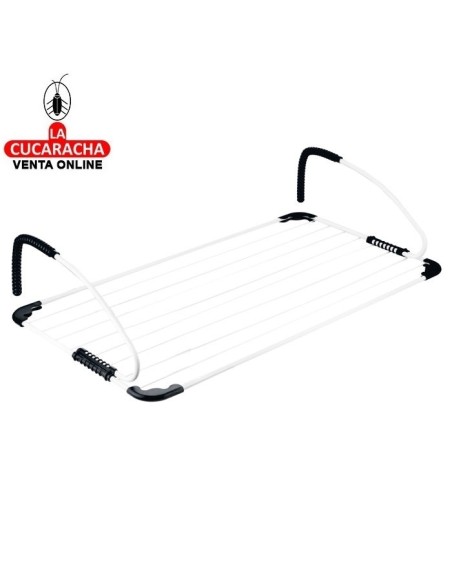 TENDEDERO ROPA DE BALCON ACERO Y PLASTICO MODELO AERIA-C10M.