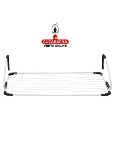TENDEDERO ROPA DE BALCON ACERO Y PLASTICO MODELO AERIA-C10M.