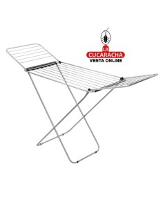 TENDEDERO ROPA ALAS PLEGABLES ALUMINIO-ACERO MODELO AERIA-A18M.