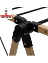 TENDEDERO ROPA ALAS PLEGABLE ACERO-BAMBU MODELO AERIA-N13M.