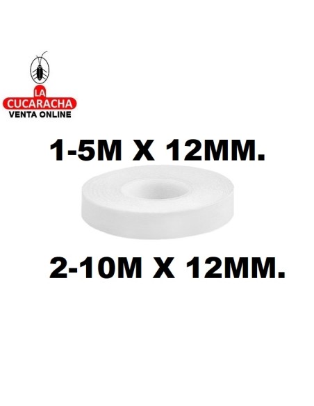 BLISTER CINTA ADHESIVA DOBLE CARA BLANCA MODELO 512.