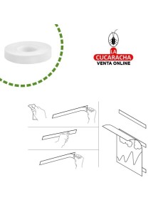BLISTER CINTA ADHESIVA DOBLE CARA BLANCA MODELO 512.