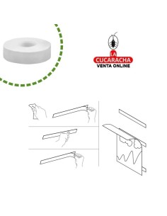 BLISTER CINTA ADHESIVA DOBLE CARA BLANCA 19MM. MODELO 513.