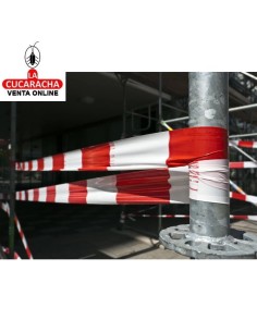 CINTA BALIZAJE DELIMITACION ZONAS 70MMX200M. MODELO 522.