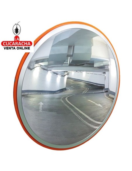ESPEJO CONVEXO SEGURIDAD GARAJES NARANJA MODELO AMIG 1.