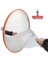 ESPEJO CONVEXO SEGURIDAD GARAJES NARANJA MODELO AMIG 1.