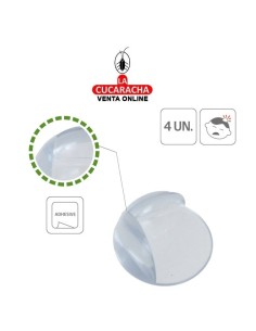 BLISTER 4-PROTECTOR DE CANTOS ADHESIVO TRANSPARENTE MODELO CS500.