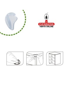 BLISTER 8-PROTECTOR DE CANTOS ADHESIVO TRANSPARENTE MODELO CS501.