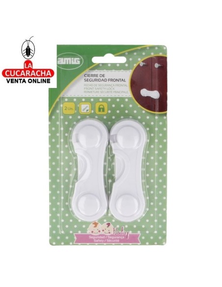 BLISTER 2-CIERRE SEGURIDAD FRONTAL ADHESIVO MODELO CS509.