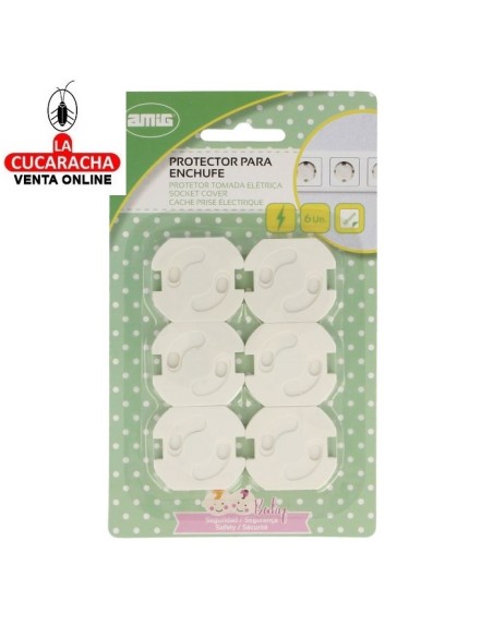BLISTER 6-PROTECTOR GIRATORIO ENCHUFES MODELO CS513.
