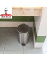 CUBO ACERO INOX CON PEDAL MODELO BAKO.