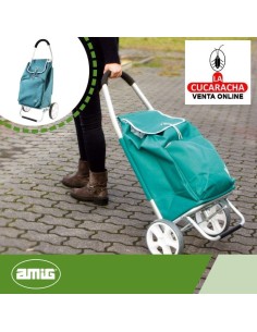 CARRO COMPRA PLEGABLE 2 RUEDAS MODELO 7.