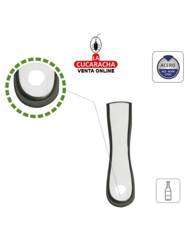 ABRETAPON ACERO CINCADO 96MM MODELO 1.