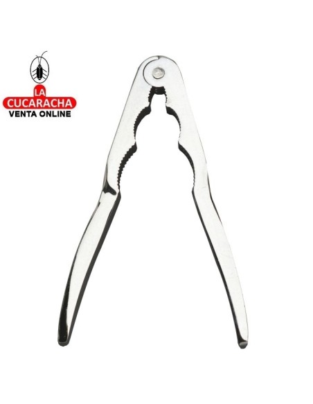 CASCANUECES ZAMAC CROMADO CON MUELLE MODELO 3.