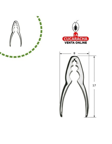 CASCANUECES MARISQUERO ZAMAC MACIZO...