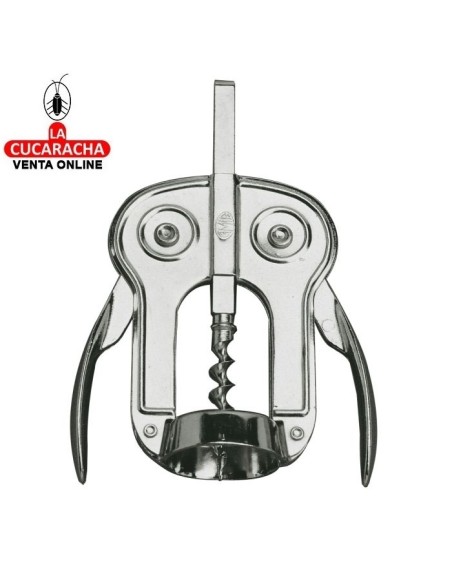 SACACORCHOS DE DOBLE PALANCA ACERO NIQUELADO MODELO 1.