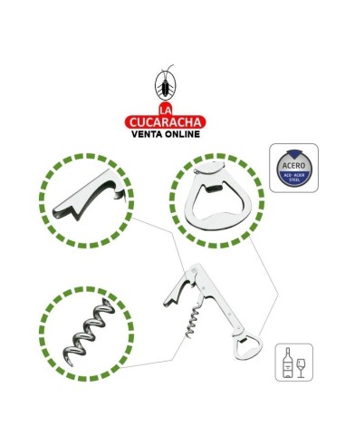 SACACORCHOS TIRABUZON ALAMBRE Y...