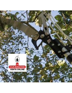 BLISTER TIJERA CORTARRAMAS Y SERRUCHO PODA EN ALTURA MODELO P24.