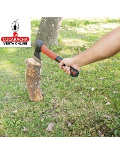 HACHA MANGO NYLON Y GOMA 500G MODELO P32.