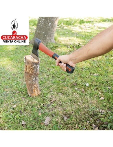 HACHA MANGO NYLON Y GOMA 500G MODELO P32.