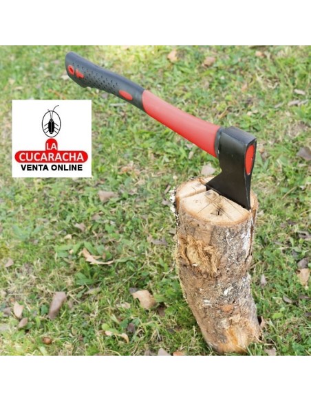 HACHA MANGO NYLON Y GOMA 500G MODELO P32.