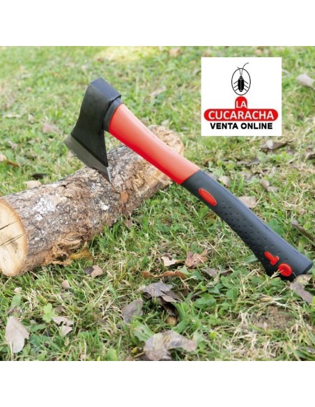 HACHA MANGO NYLON Y GOMA 500G MODELO P32.