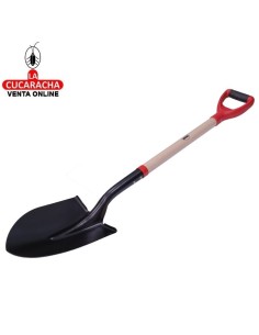 PALA ACERO MANGO MADERA ASA...
