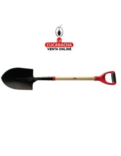 PALA ACERO MANGO MADERA ASA... 2