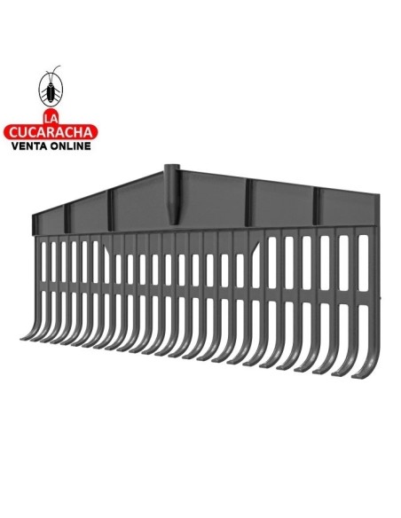 RASTRILLO PLASTICO SIN MANGO MODELO P46.