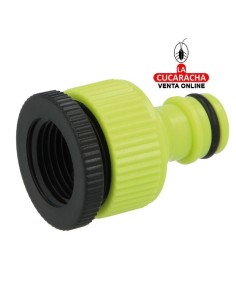 BLISTER ADAPTADOR MAS REDUCTOR ABS UNION GRIFO MANGUERA MODELO R01.