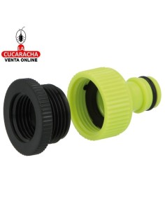 BLISTER ADAPTADOR MAS REDUCTOR ABS UNION GRIFO MANGUERA MODELO R01.