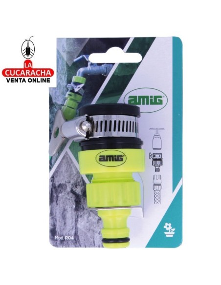 BLISTER ADAPTADOR UNIVERSAL ABS UNION GRIFO MANGUERA MODELO R04.