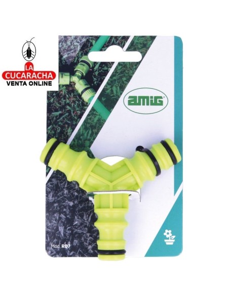 BLISTER DERIVACION TRIPLE ABS UNION MANGUERA MODELO R07.