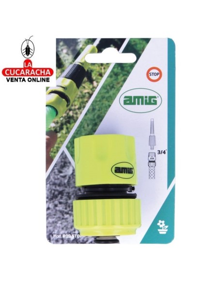 BLISTER EMPALME RAPIDO ABS MANGUERA MODELO R09 STOP.