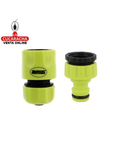 BLISTER KIT RIEGO ABS EMPALME Y ADAPTADOR 1/2 MODELO R27.