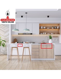 Tirador de Acero Cromado Brillo Modelo 5.