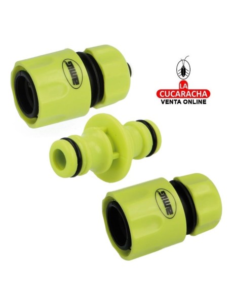 BLISTER KIT RIEGO ABS 2 EMPALMES Y MANGUITO CONEXION 1/2 MODELO R28.