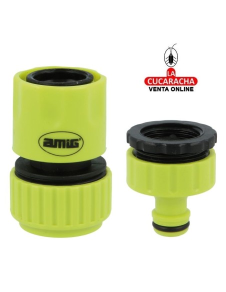 BLISTER KIT RIEGO ABS EMPALME Y ADAPTADOR REDUCTOR 3/4 MODELO R29.