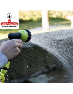 BLISTER PISTOLA RIEGO 180MM METALICA 7 FUNCIONES MODELO R24.