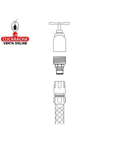 ADAPTADOR ABS UNION GRIFO MANGUERA...