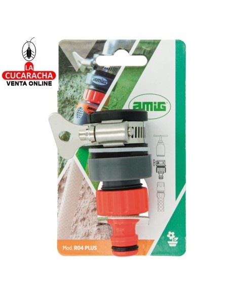 ADAPTADOR ABS UNIVERSAL GRIFO MANGUERA MODELO R04 PLUS.