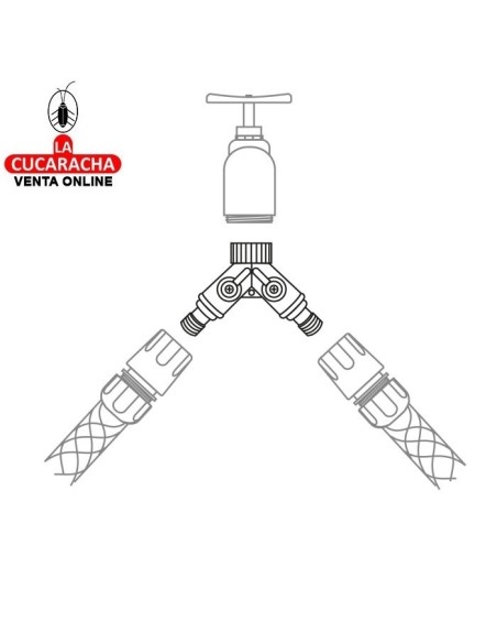 CONECTOR VALVULA 2 VIAS REGULABLE MODELO R05 PLUS.