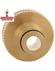 ADAPTADOR ROSCA UNION GRIFO Y MANGUERA LATON MODELO R02.